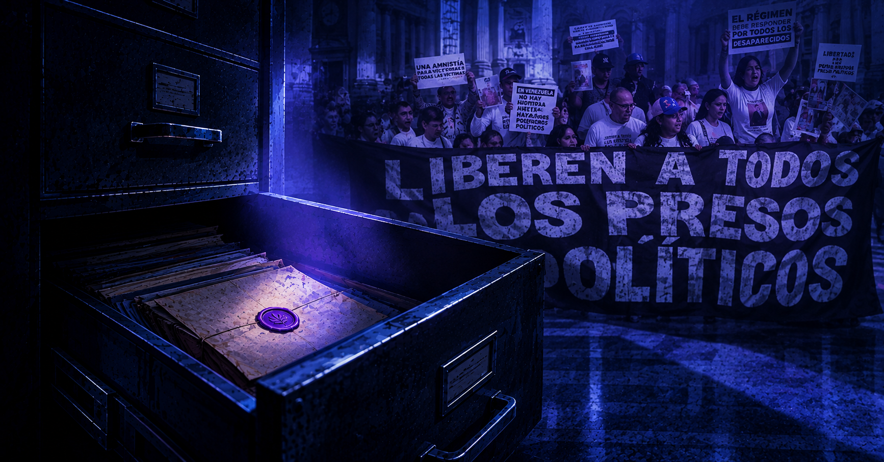«Las boletas no sabemos dónde están»: familiares de presos políticos marchan al Palacio de Justicia y denuncian que hay entre 36 y 40 órdenes de excarcelación firmadas sin cumplir