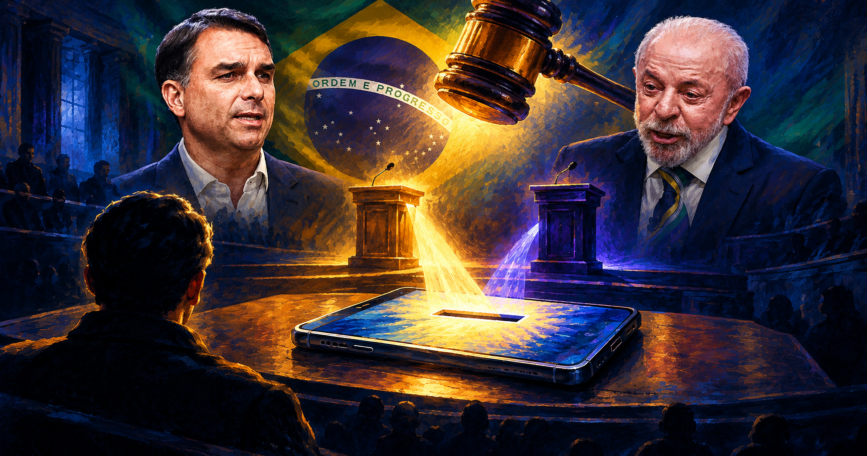 Lula pide al TSE anular a Flávio Bolsonaro por «manipulación algorítmica»