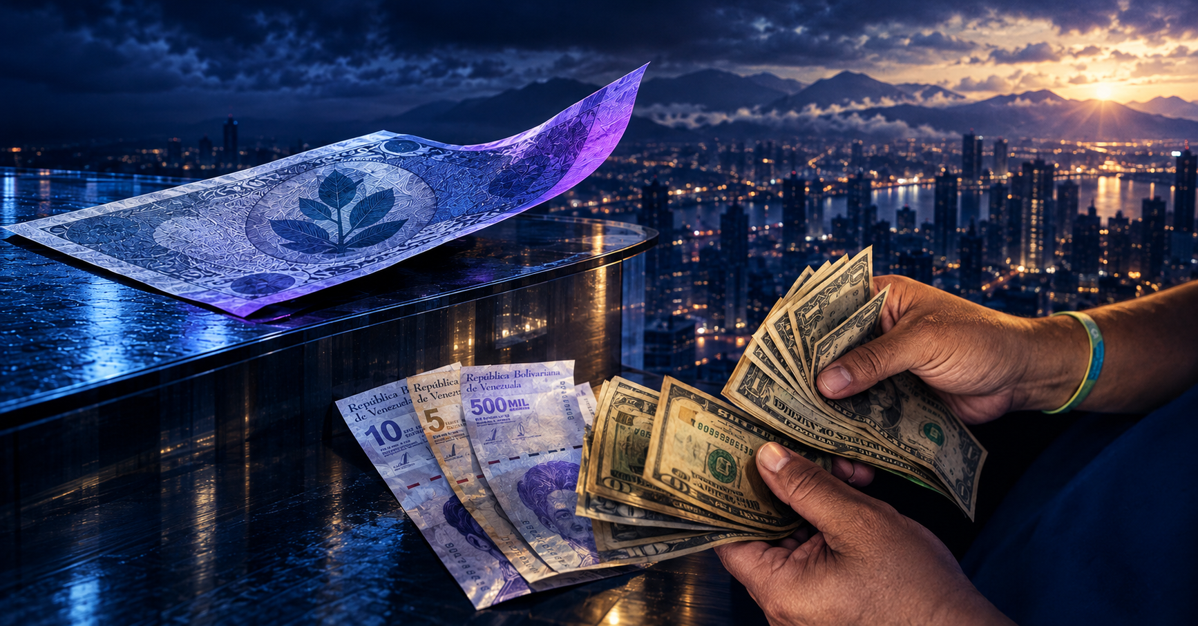 El dólar paralelo rompe la barrera de los 1.000 bolívares y la brecha llega al 15%, según Bloomberg, el mismo día en que el Gobierno la situó en 11,7%