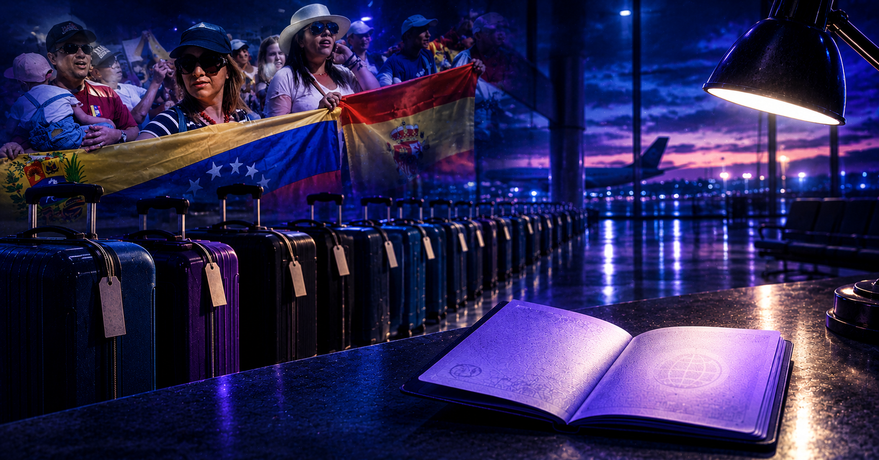 Uno de cada nueve solicitantes de regularización en España es venezolano